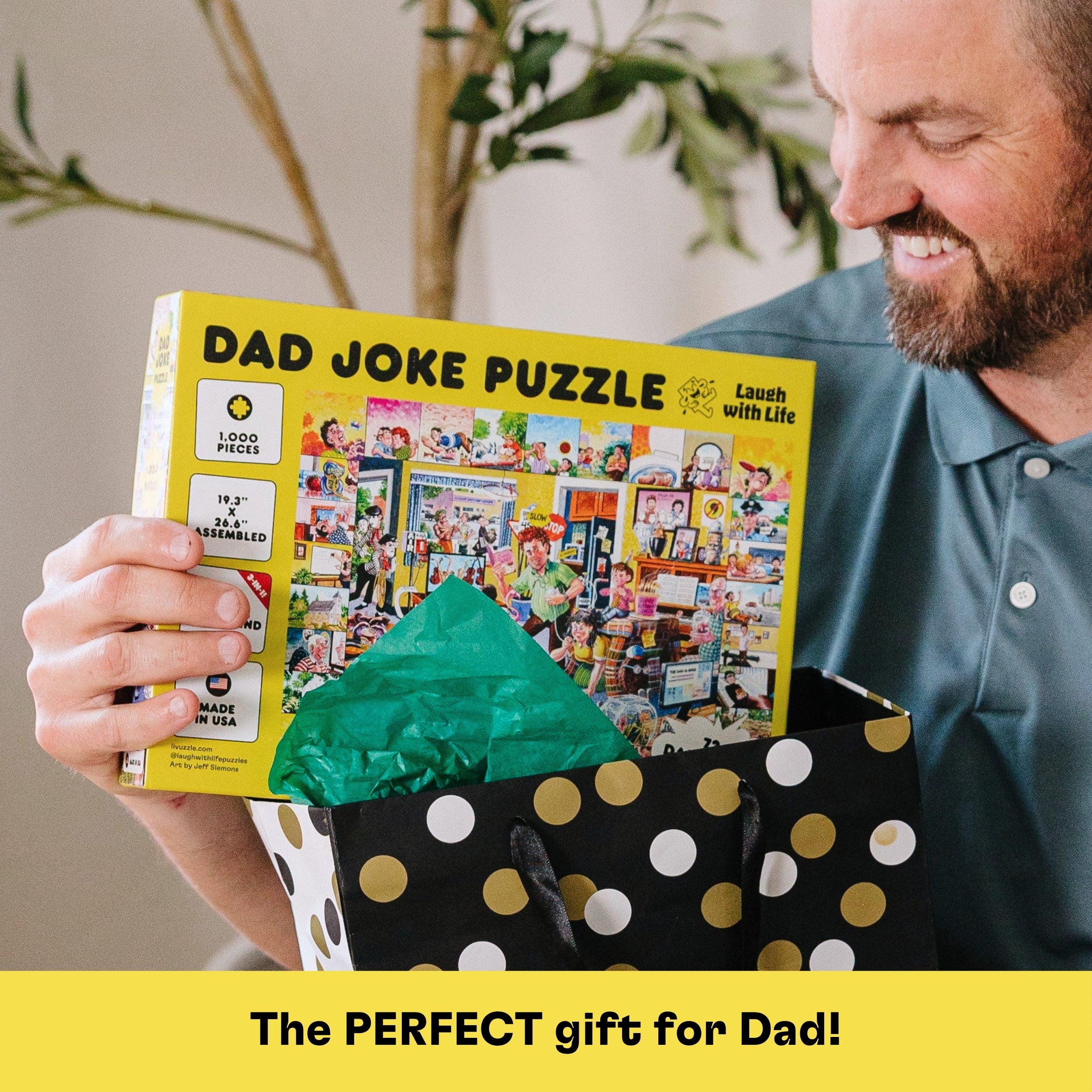 Dad Joke Puzzle (1,000 Pieces) – Livuzzle