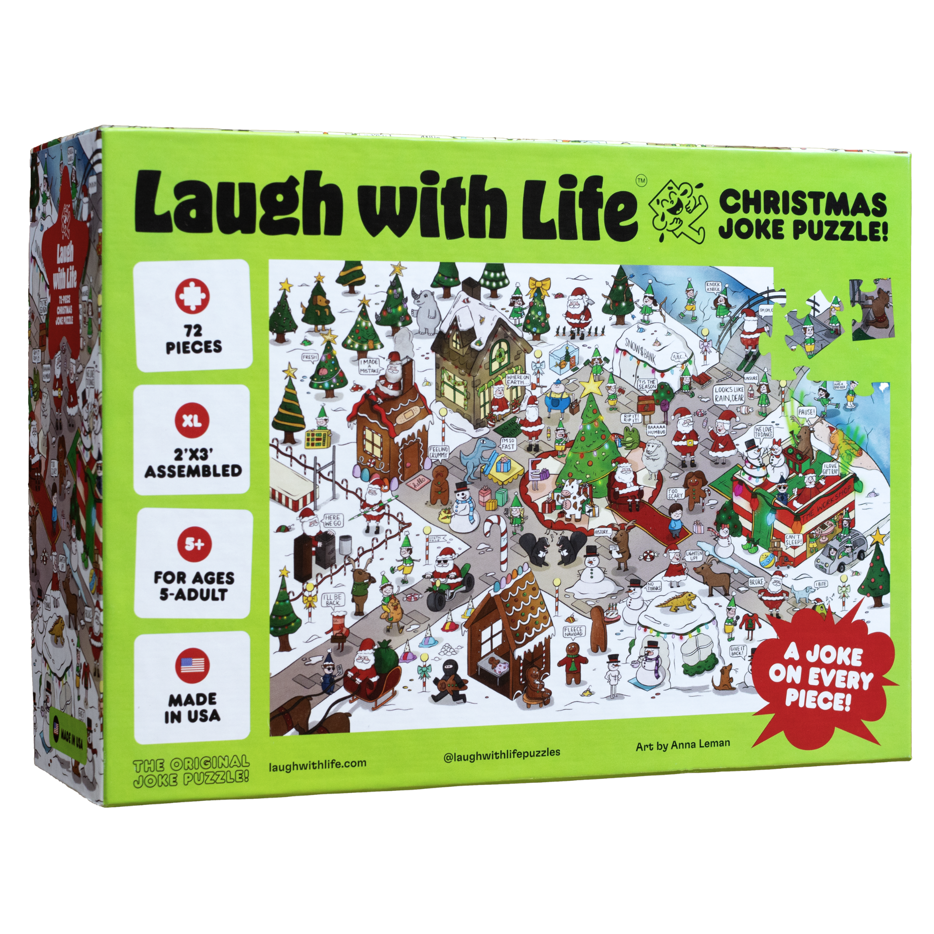 Christmas Joke Puzzle (72 Pieces)