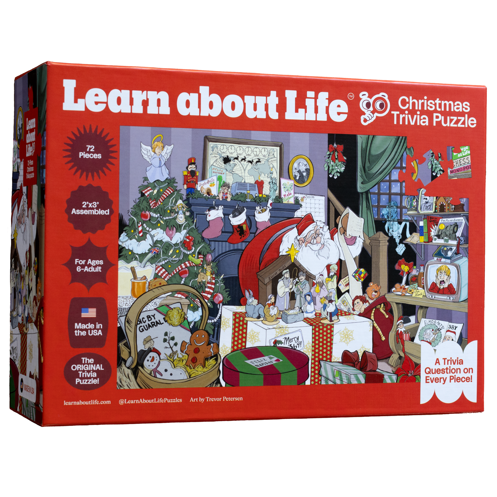 Christmas Trivia Puzzle (72 Pieces)